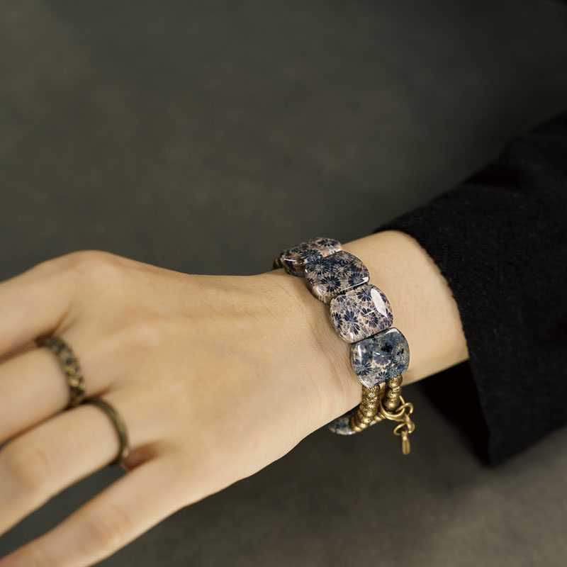 Resonance Coral Stone Bracelet