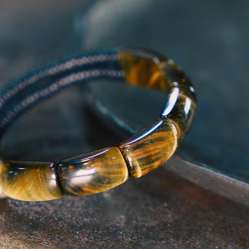 Resonance Tiger's Eye Beaded Bracelet
